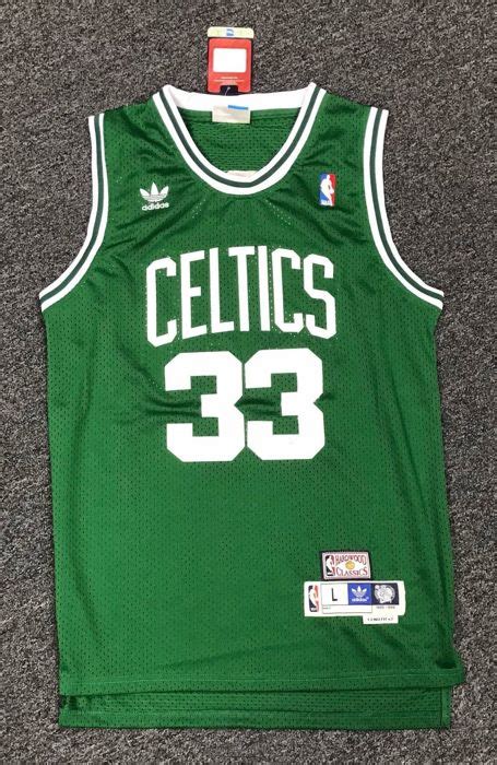 Larry Bird Original Signed Boston Celtics Adidas Hardwood Classics
