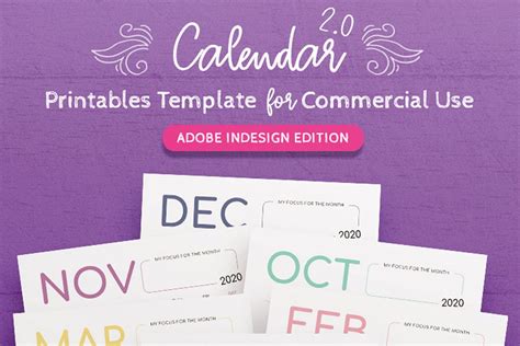 Does Indesign Have A 2020 Calendar Template Example Calendar Printable