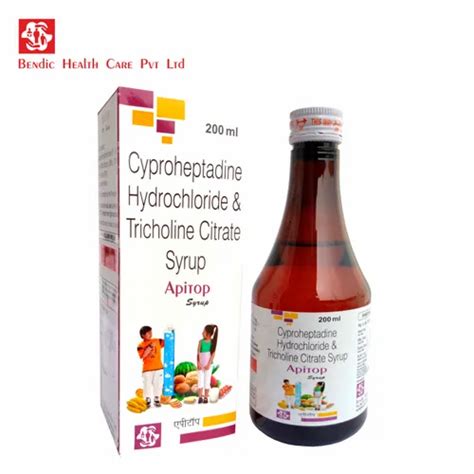 Cyproheptadine Syrup At Best Price In India