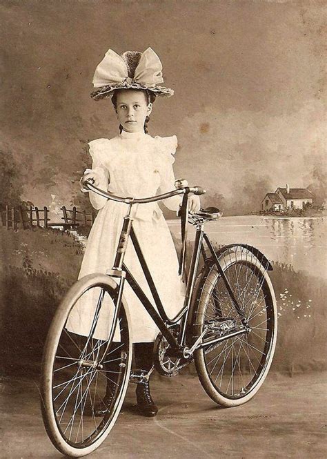 46 Interesting Photos Of Women With Their Bicycles From The 19th