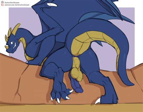 Rule 34 Anus Ass Balls Blue Body Blue Scales Darkenstardragon Dragon