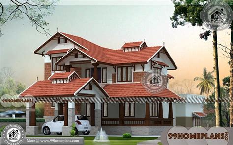 Kerala Style Double Floor House Plans And Elevations