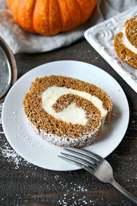 Pumpkin Roll Recipe With Nutmeg Ginger And Cinnamon Pumpkin Spice