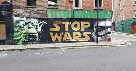Some Anti War Graffiti Near My House Imgur