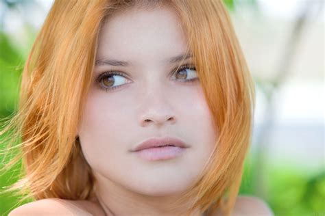 Women Redhead Brown Eyes Nature Violla A Hd Wallpapers Desktop And Mobile Images And Photos