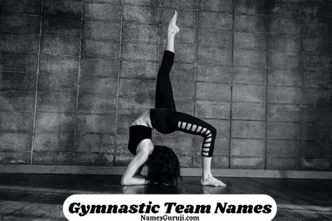 200 Gymnastics Team Names Ideas And Cool Suggestions