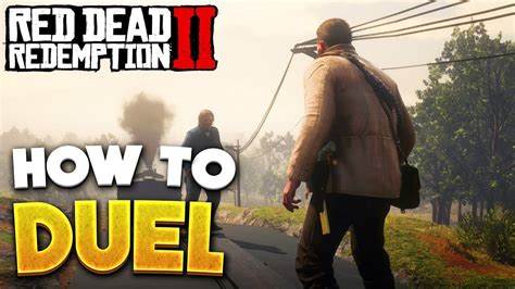Red Dead Redemption 2 How To Duel And Use Dead Eye Rdr2 Gunslingers