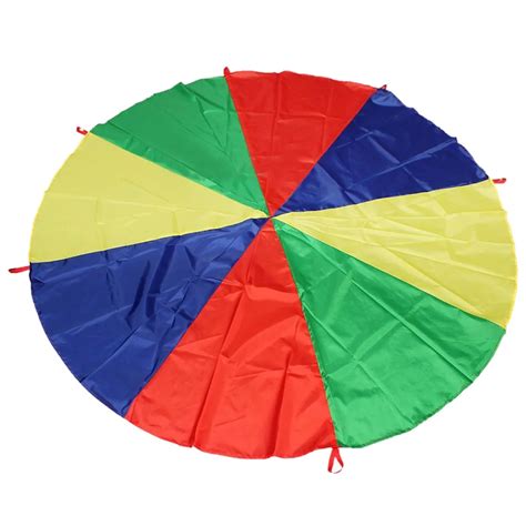 Wott Best Sale 2m65ft Childrens Play Rainbow Parachute Outdoor Game