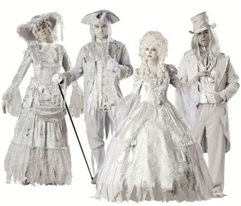 Victorian Ghost Costumes A Great Example Of How Details Make The Costume… Vintage Halloween