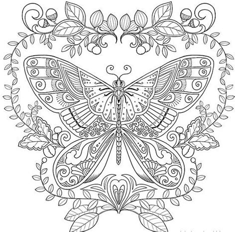 Mandalas de mariposas para colorear e imprimir diseños Mariposas