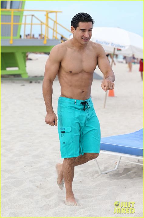 Mario Lopez Shows Off His Amazing Body At The Beach Photo Mario Lopez Shirtless