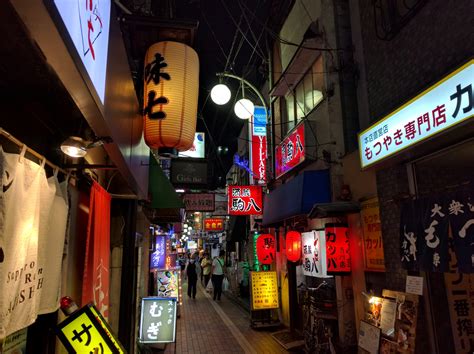 Nakano Tokyo Alley At Night Oc 3782 X 2829 Rjapanpics