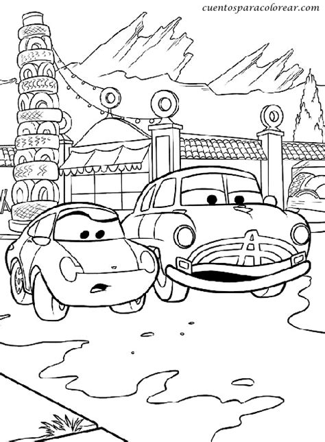 Dibujos Para Colorear Cars