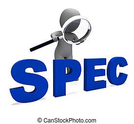 Specification Illustrations and Clipart. 2,415 Specification royalty ...