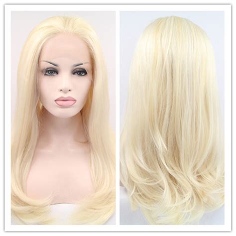 Free Shipping Top Quality Heat Resistant Wigs Blonde Loose Curl Blonde