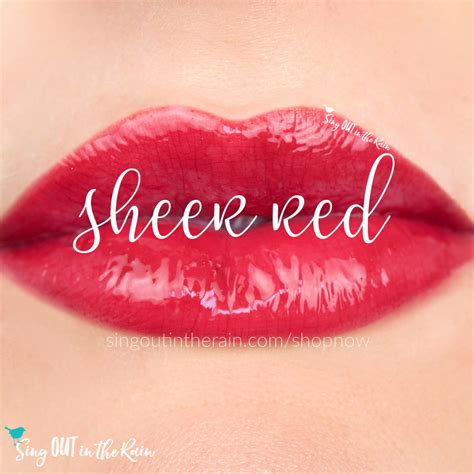 The Ultimate Guide To Sheer Red Lipsense Mixology Sing Out In The Rain