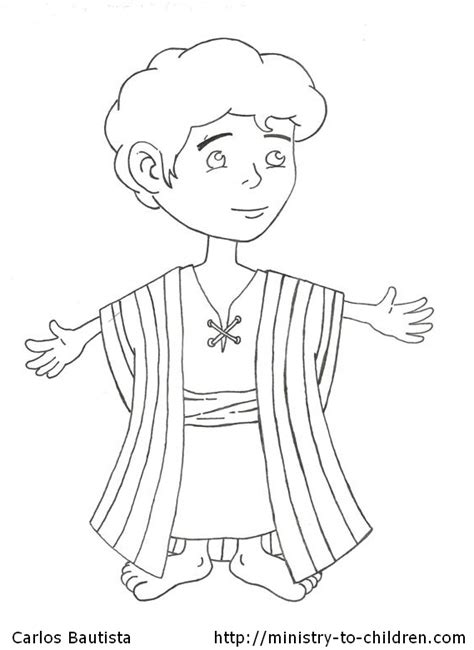 Joseph Coat Of Many Colors Coloring Page at GetColorings.com | Free printable colorings pages to