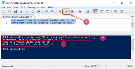 How To Write And Run A Powershell Script File On Windows