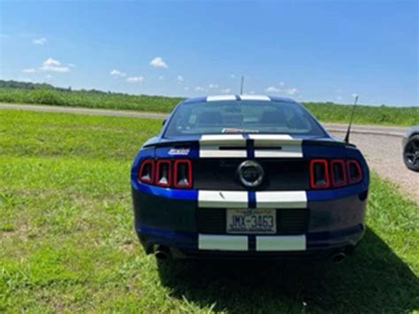 5th Gen Blue 2014 Ford Mustang Coupe Manual For Sale Mustangcarplace