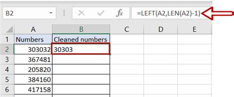 How To Remove The Last Digit In Excel Spreadcheaters