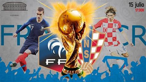 Mbappe, lloris, modric,.many players with talent in this match. Francia vs Croacia disputarán final de Copa Mundial de ...