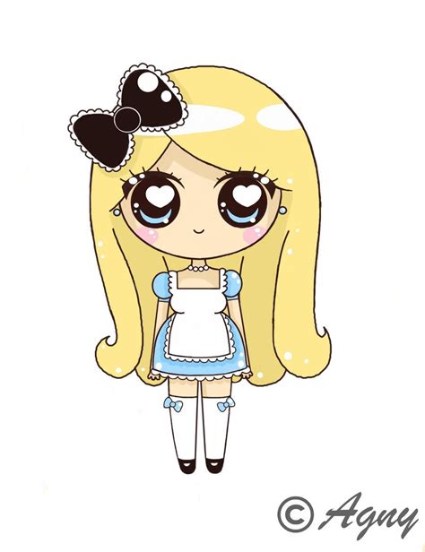 Alice In Wonderland Kawaii Cute Drawings Kawaii Disney Kawaii