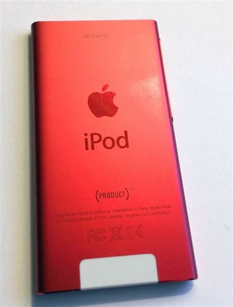 Apple Ipod Nano 7th Generation Red 16 Gb For Sale Online Ebay