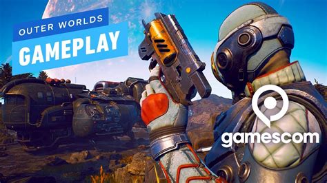 6 Minutes Of Outer Worlds Gameplay Gamescom 2019 Youtube