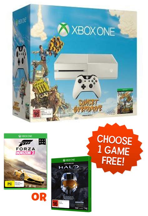 Xbox One Special Edition Sunset Overdrive Console Bundle Xbox One