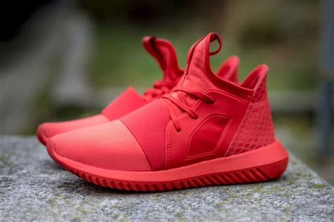 Adidas Wmns Tubular Defiant Lush Red Sneakers N Stuff Trendy