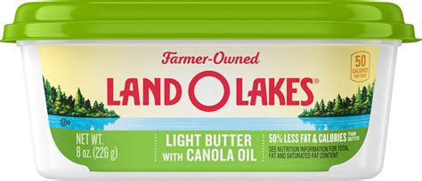 Land O Lakes Light Butter With Canola Oil 8 Oz Crowdedline Delivery