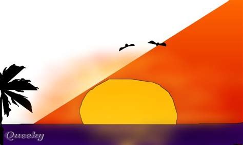 Sunrise ← A Landscape Speedpaint Drawing By Zooyork Queeky Draw And Paint