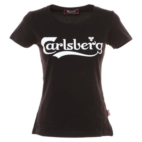 Carlsberg T Shirt Donna Cbd3801 Nero Anima Sportiva
