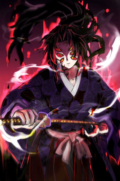 X Kokushibou Art Demon Slayer K Wallpaper Hd Anime K