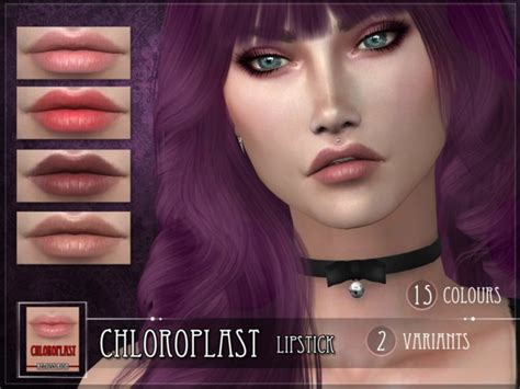Chloroplast Lipstick By Remussirion At Tsr Sims 4 Updates