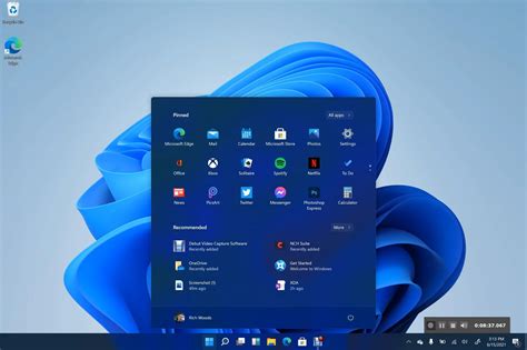 Tampilan Desktop Windows 11 Computer Imagesee