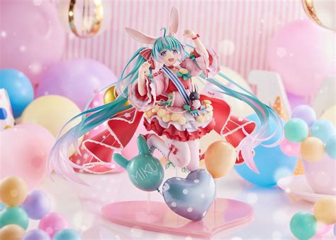 Hatsune Miku 17 Scale Figure Birthday 2021 Pretty Rabbit Ver By