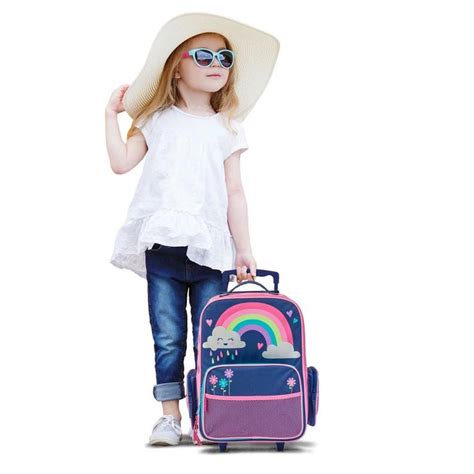 Girls Suitcase Personalized Rolling Luggage For Girls Etsy Kids
