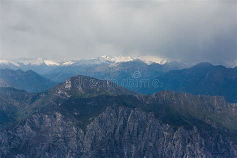 Storm Clouds Over The Dolomites Stock Image Image Of Pure Calm 72057489