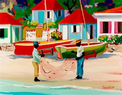 American Contemporary Painter Shari Erickson Caribbean Art Haitian