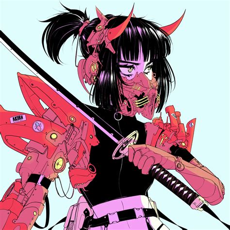 Vinne On Instagram Mecha Concept Finished Cyberpunk Art Samurai