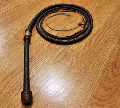 8 Foot Cowhide Bull Whip My 1st Leather Whip Whips
