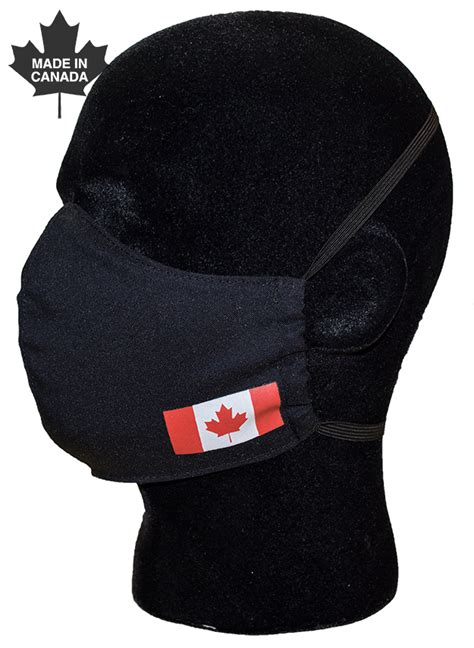 Canada Flag Face Mask Star Derks Uniforms