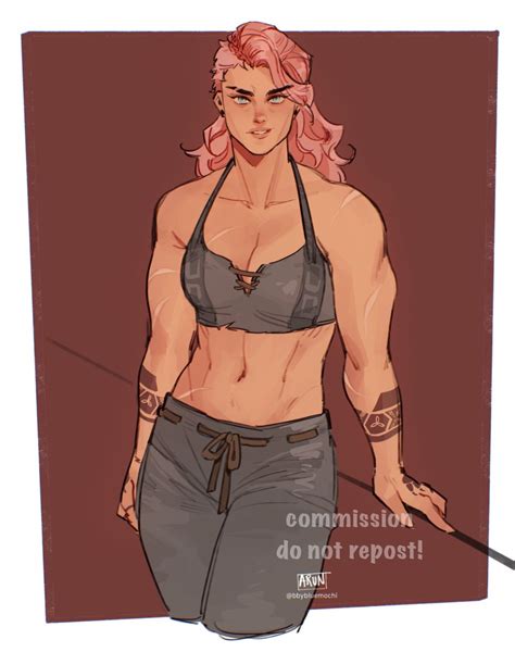 thebuffbandit on twitter rt bbybluemochi i can t believe i get to draw buff lesbians for a