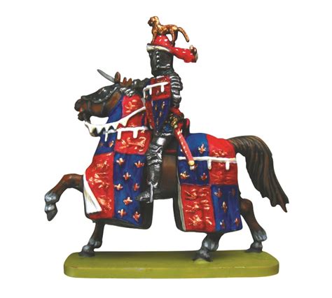 English Knights Of The 100 Years War Miniatures