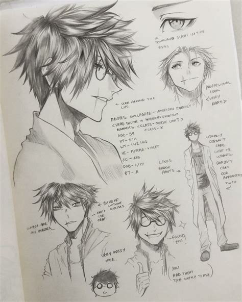 Creating A Male Character Artist Mangakaua983 Anime Drawings