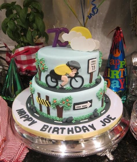 The red velvet birthday cake can become your consideration when developing about birthday cake. Cycling Cake - all red velvet with cream cheese icing ...