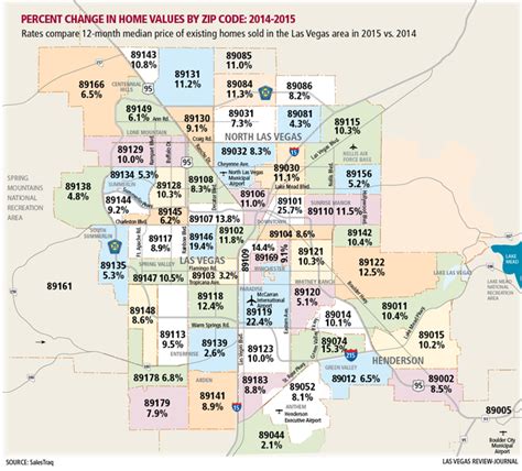 Summerlin Zip Code Map Las Vegas Interactive Map