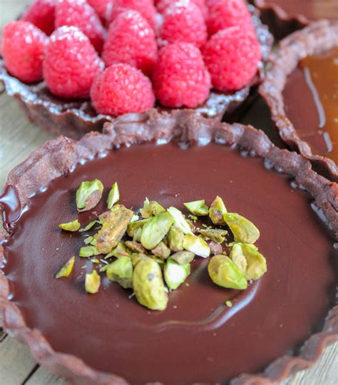 Chocolate Ganache Tarts Recipes Inspired By Mom