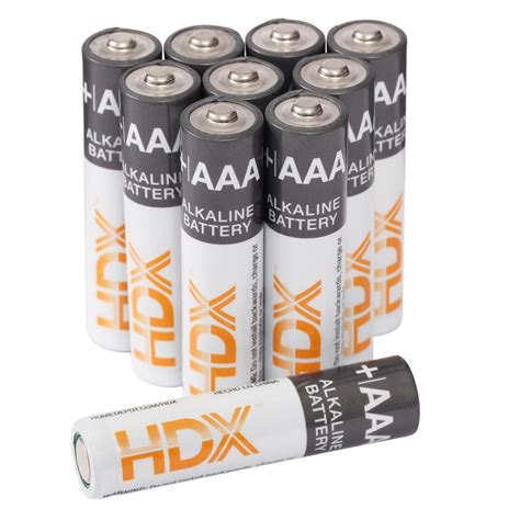 Hdx Alkaline Aaa Battery 8 Pack 7171 8s The Home Depot
